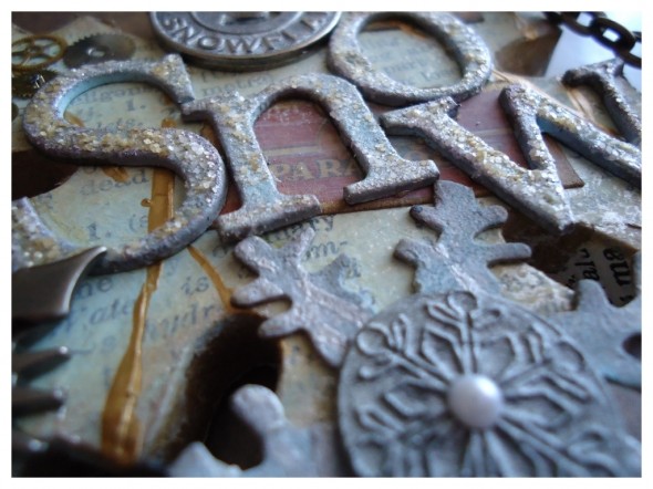 Altered Snowflake Decoration