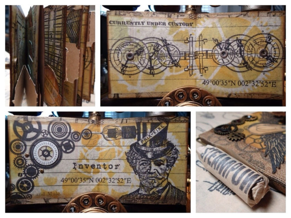 Steampunk Mini Book