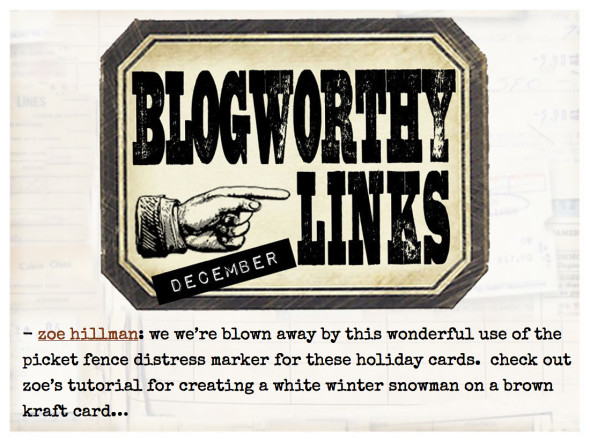 Tim Holtz Blogworthy Link