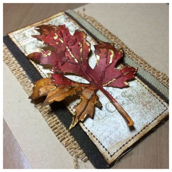 Tim Holtz Layered Leaf