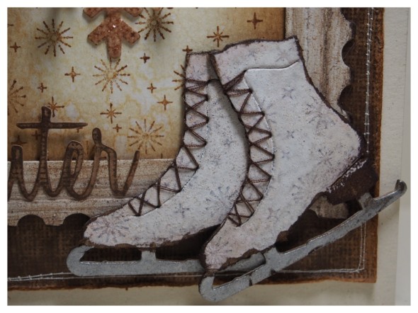 Tim Holtz Vintage Christmas Card