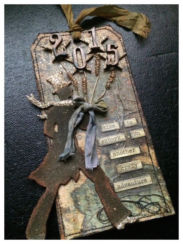 Tim Holtz 12 Tags of 2015 January