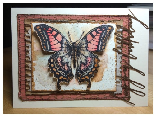 iGirlZoe: Butterfly Birthday Card