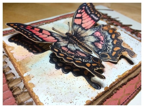 iGirlZoe: Butterfly Birthday Card