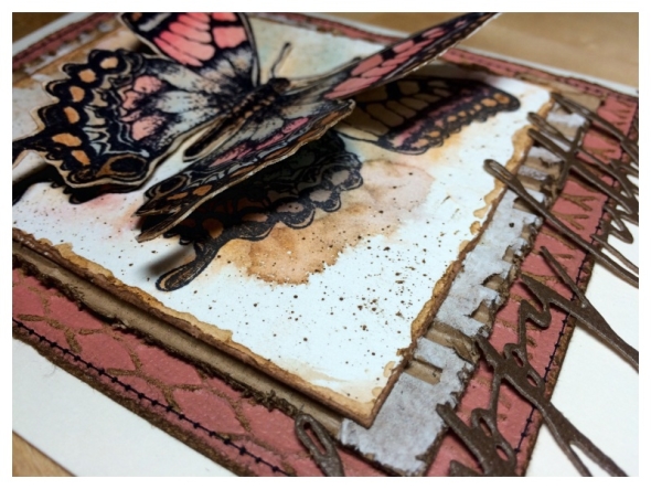 iGirlZoe: Butterfly Birthday Card