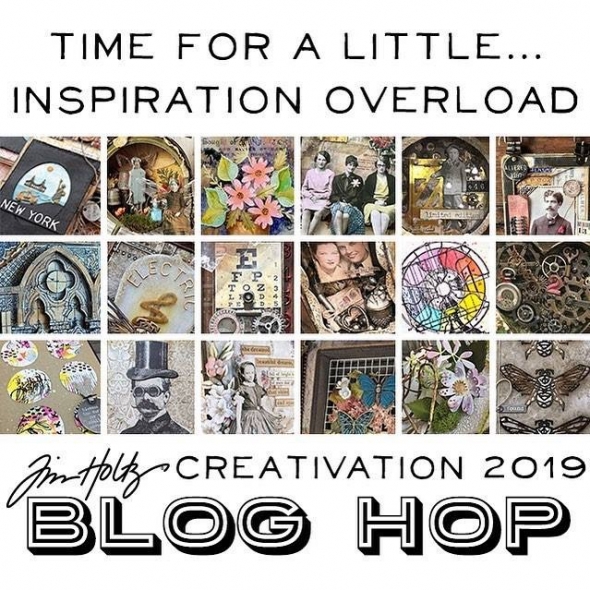 iGirlZoe: Tim Holtz creativation 2019 blog hop