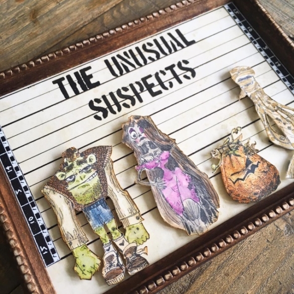 iGirlZoe: Tim Holtz, stampers anonymous, monster reunion stamps, weird science stamps