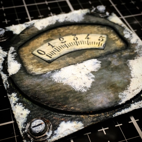 iGirlZoe: voltage Tim Holtz stampers anonymous stamps the professor sizzix voltage die