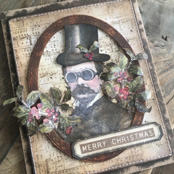 iGirlZoe: Tim Holtz stampers anonymous holiday stamps yuletide gatherings the professor music and advert