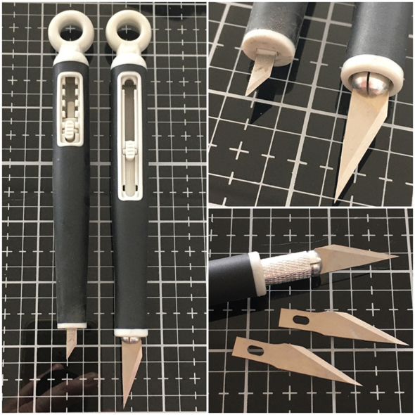 igirlzoe: Tim Holtz tonic studios retractable craft knife