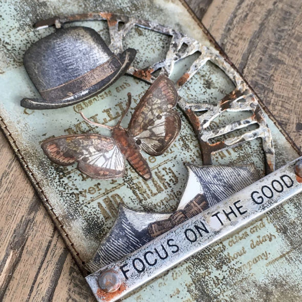 igirlzoe: Tim Holtz ranger ink distress crayons distress embossing glaze stamps mixed media