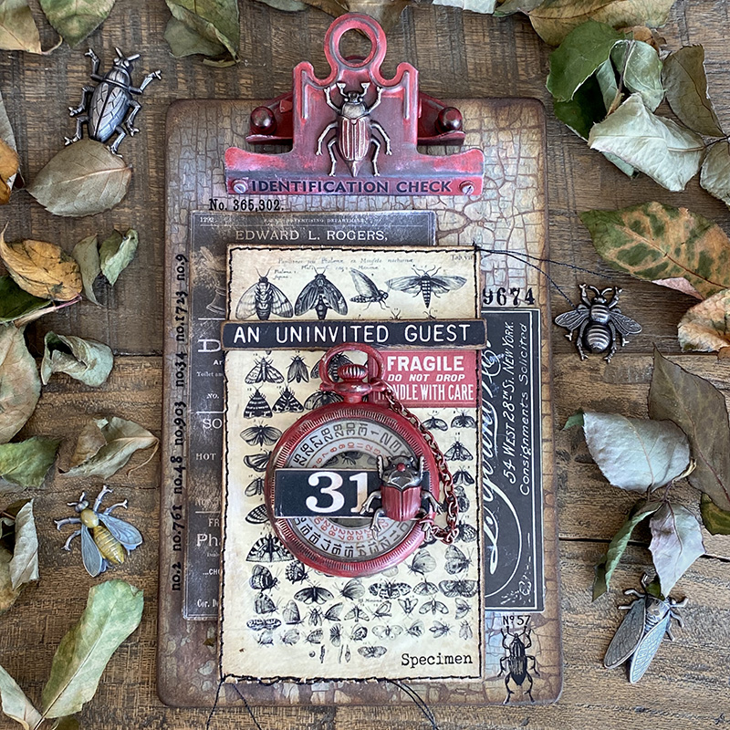 Seasonal Distress – iGirlZoe, Crafter & Tim Holtz Addict