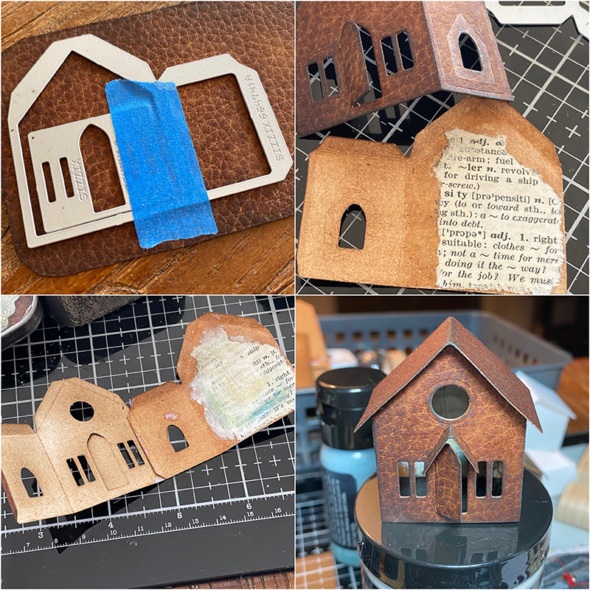 igirlzoe: tim holtz sizzix chapter 4 paper village thinlits dies