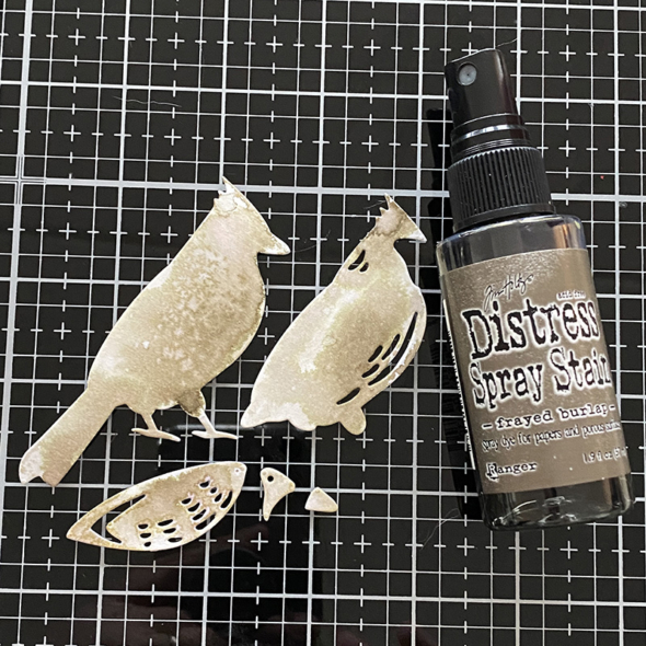 igirlzoe: tim holtz sizzix feathered cardinal thinlits simon says stamp diecember 