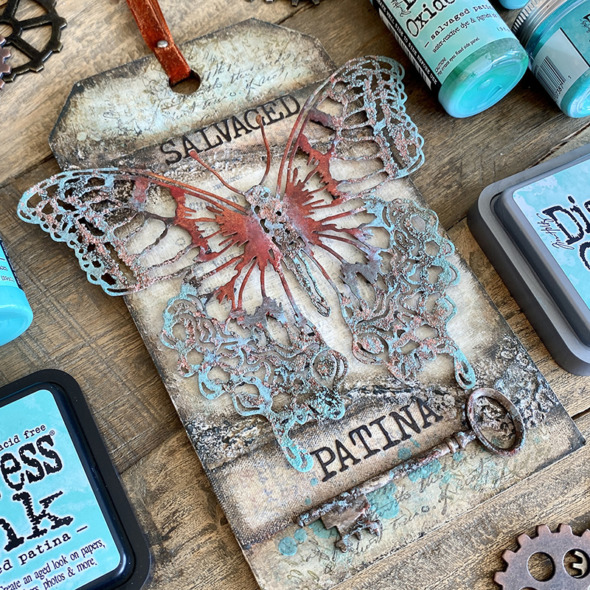 igirlzoe: tim holtz salvaged patina distress ranger ink