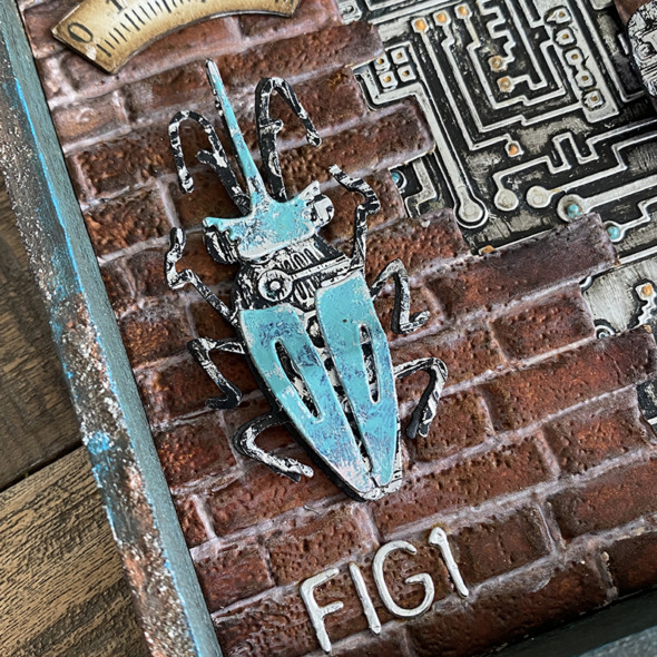 igirlzoe: tim holtz sizzix chapter 2 funky insects