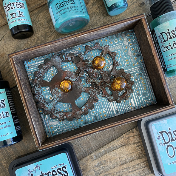 igirlzoe: tim holtz salvaged patina distress ranger ink