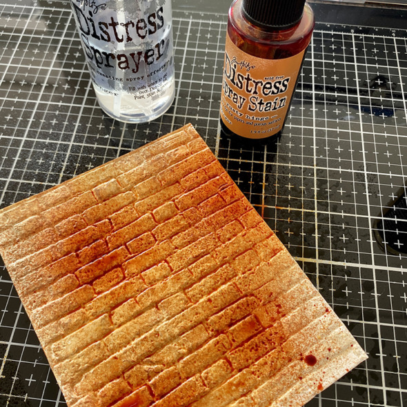 igirlzoe: tim holtz sizzix brickwork 3D embossing folder 664259