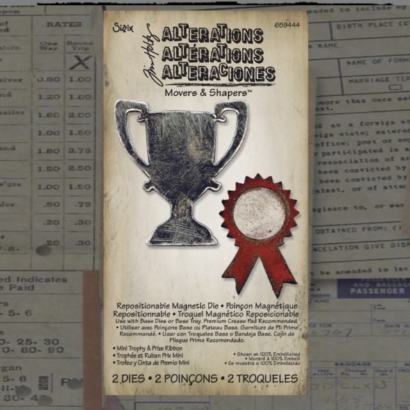 igirlzoe: tim holtz prize ribbon distress ranger ink