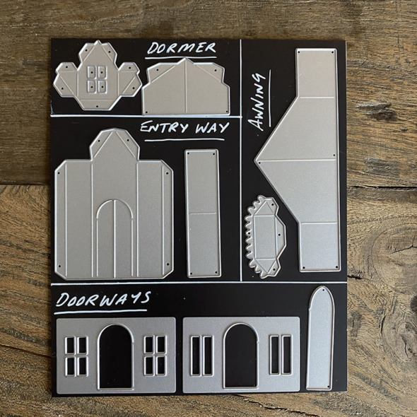 igirlzoe: tim holtz sizzix village collection