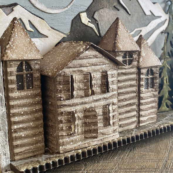 igirlzoe: tim holtz sizzix mountain top tall pines paper village 2 thinlits dies