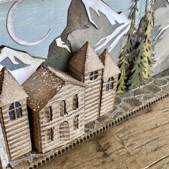 igirlzoe: tim holtz sizzix mountain top tall pines paper village 2 thinlits dies