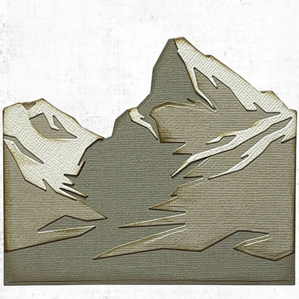 igirlzoe: tim holtz sizzix mountain top tall pines paper village 2 thinlits dies