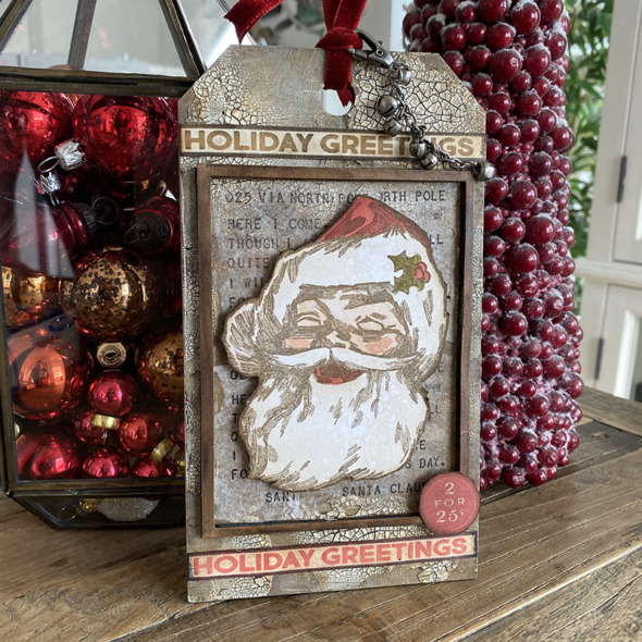 igirlzoe: tim holtz stampers anonymous jolly santa 