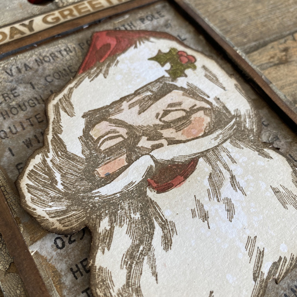 igirlzoe: tim holtz stampers anonymous jolly santa 