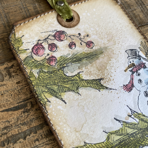 igirlzoe: tim holtz stampers anonymous cozy christmas