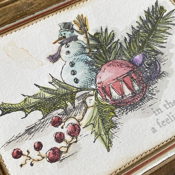 igirlzoe: tim holtz stampers anonymous cozy christmas