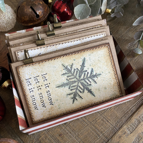 igirlzoe: tim holtz stampers anonymous holiday things jolly santa curio box