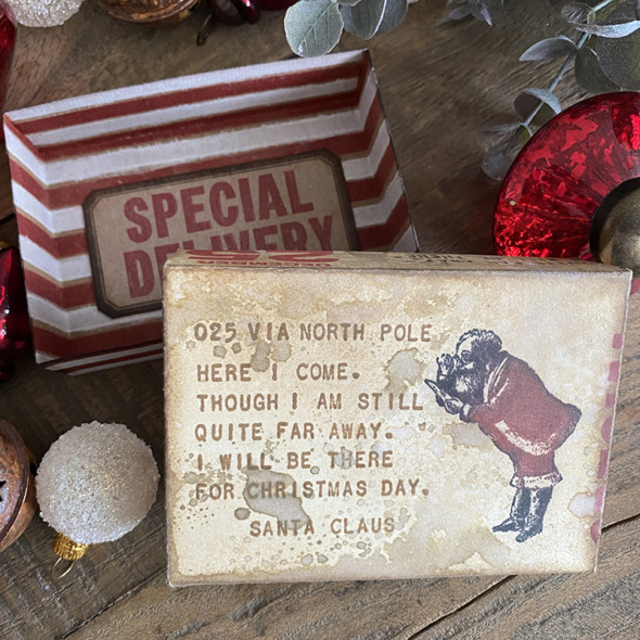 igirlzoe: tim holtz stampers anonymous holiday things jolly santa curio box