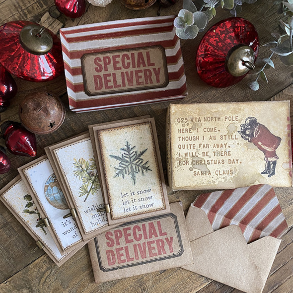 igirlzoe: tim holtz stampers anonymous holiday things jolly santa curio box