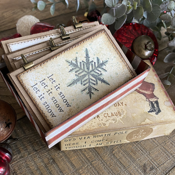 igirlzoe: tim holtz stampers anonymous holiday things jolly santa curio box