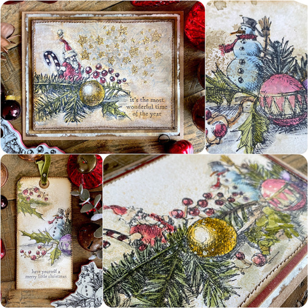 igirlzoe: tim holtz stampers anonymous cozy christmas