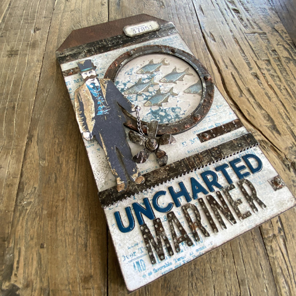 igirlzoe: tim holtz uncharted mariner distress ranger ink