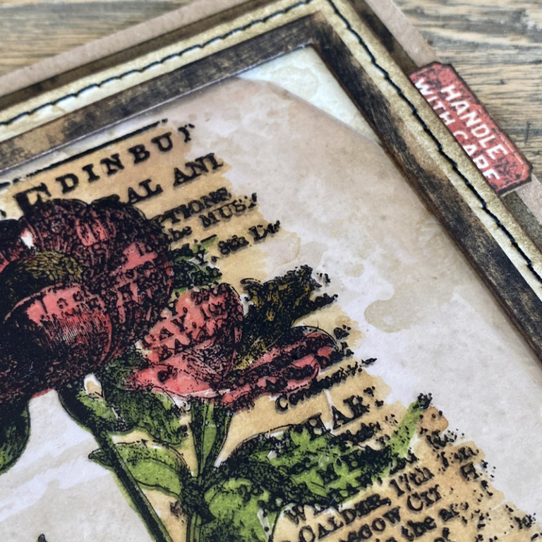 Botanic Collage Mica – iGirlZoe, Crafter & Tim Holtz Addict