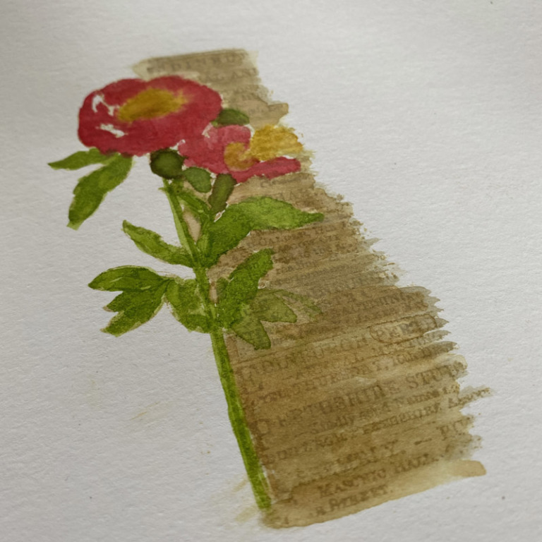 Botanic Collage Mica – iGirlZoe, Crafter & Tim Holtz Addict