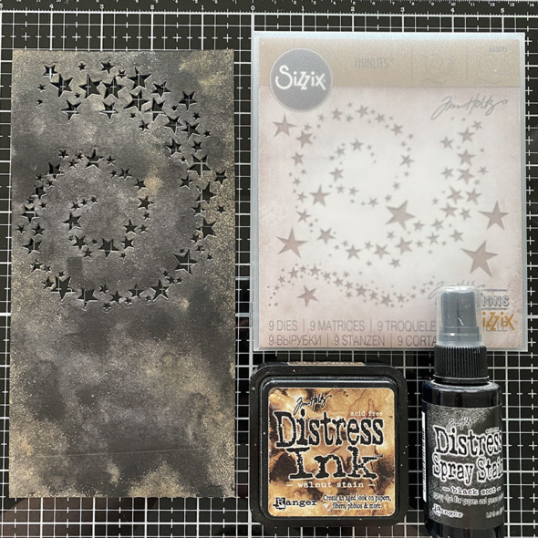 igirlzoe: tim holtz sizzix otis colorize cityscape bold text decorative trims