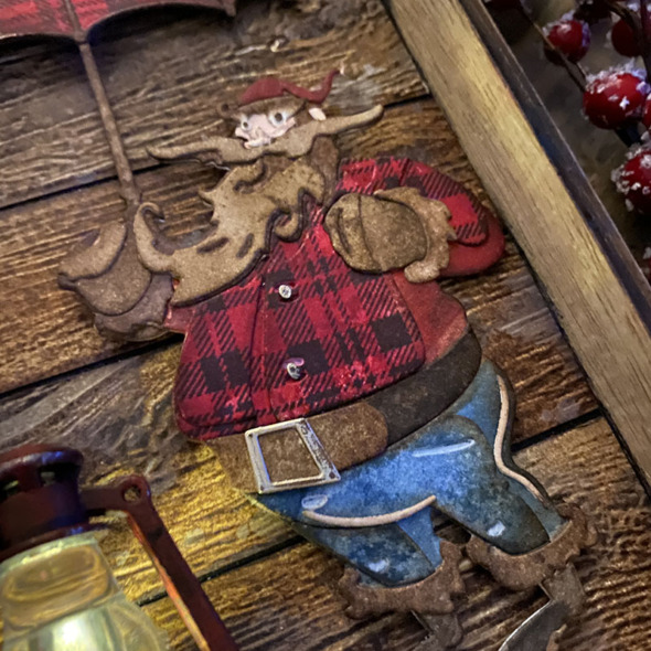 igirlzoe: tim holtz lumberjack plaid distress ranger ink