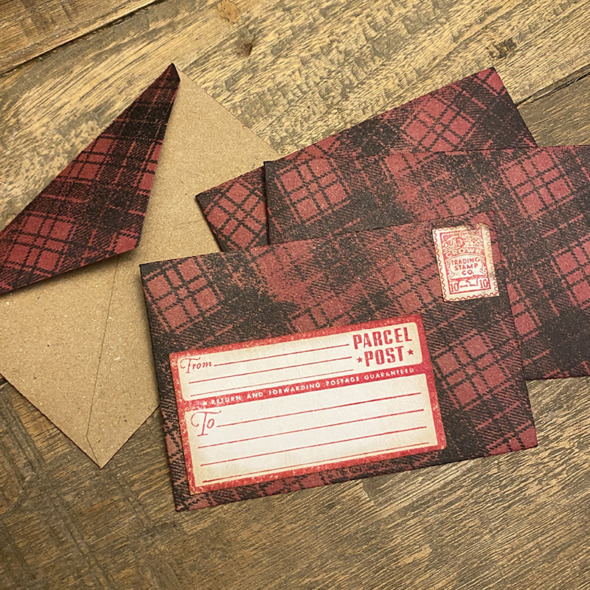 igirlzoe: tim holtz lumberjack plaid distress ranger ink