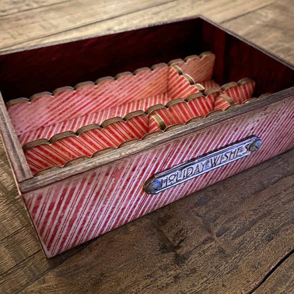 Vintage Seed Box Vignette For Spring - MY WEATHERED HOME