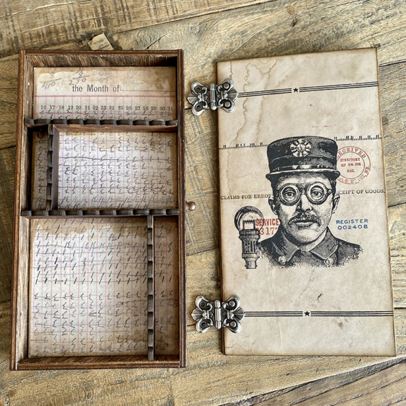 igirlzoe: tim holtz stampers anonymous 2023 collection the inspector