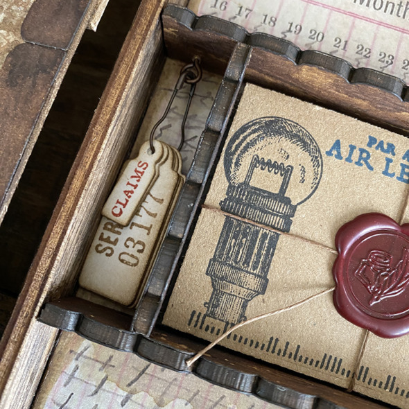 Tim Holtz 11 Department Store Clear Stamps & Stencil Set