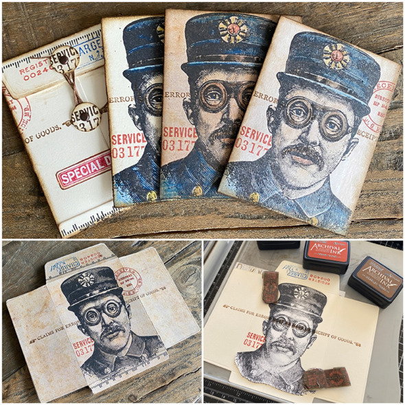 igirlzoe: tim holtz stampers anonymous 2023 collection the inspector